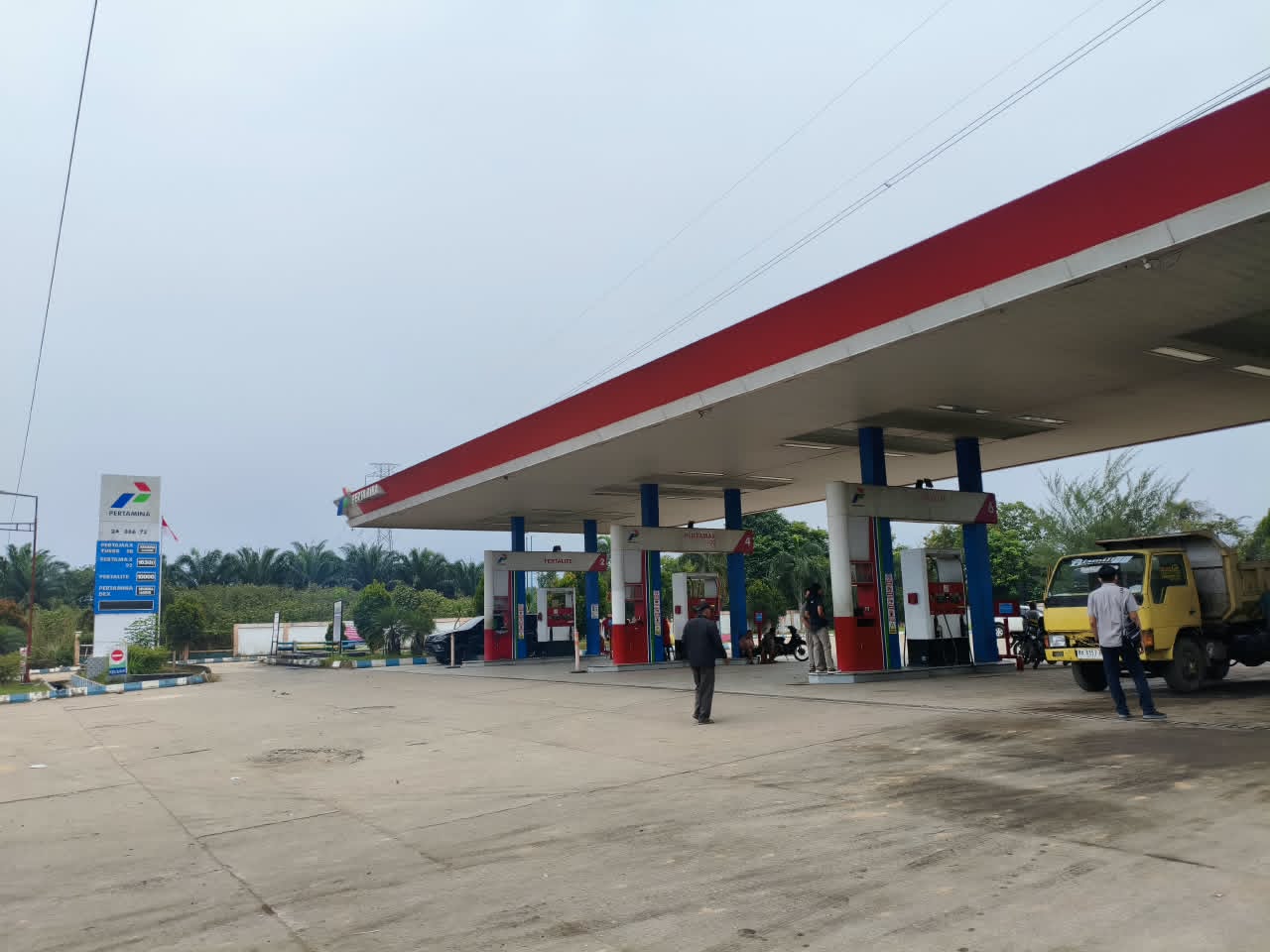 Antisipasi Penimbunan BBM Subsidized, Aparat Perketat Pengawasan di SPBU Rantau Puri Muara Bulian